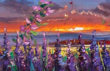 Lavanta Bahçelerinde Ceviz Sandıklar